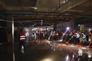 抗洪搶險，河南三建在行動——鄭州阜外華中心血管病醫(yī)院清淤攻堅(jiān)紀(jì)實(shí)